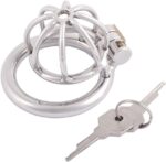 Small size stainless steel chastity cage