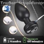 Mobile App Vibrating Anal Plug For Women and Men