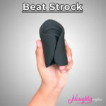 Beat Stroker: Powerful Vibrating Ribbed Male Masturbator with USB Charging