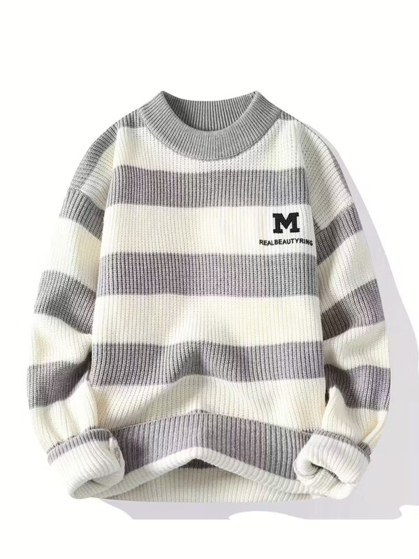 Rococity™ Men’s Bold Street Knit Pullover — Modern Warmth. Effortless Cool. ❄️