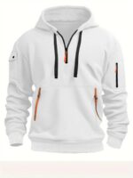 High Quality Men's Tactical Outdoor Cropped Oversized Hoodie