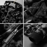 Printed Thick Hooded Velvet Winter Jacket for Men