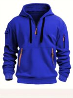 High Quality Men's Tactical Outdoor Cropped Oversized Hoodie