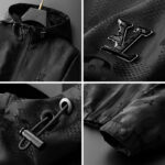 Men's Casual Hooded Streetwear Jacket with Stretch Fabric