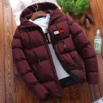 Men's Handsome Short Cotton-Padded Bomber Jacket, Korean Slim Winter