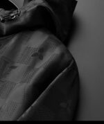 Men's Casual Hooded Streetwear Jacket with Stretch Fabric