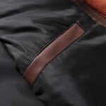 Plus Size Men's Winter PU Leather Bomber Jacket