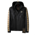 Men's Hooded Casual Autumn Streetwear Jacket with Stretch Fabric