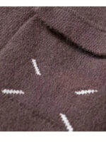 Commisely Color Block Knitted Sweater – Pink & Gray