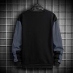 Hot 2021 New Spring Autumn Solid Color Splice